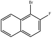 1-BroMo-2-fluoronaphthalene Struktur