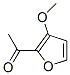 2-Acetyl-3-methoxyfuran Structure