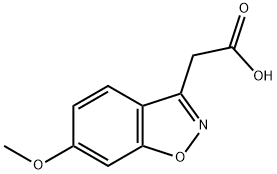 2-(6-METHOXYBENZO[D]ISOXAZOL-3-YL)ACETIC ACID Structure