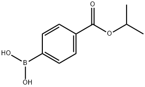 4-异丙氧基甲酰苯基硼酸, 342002-82-8, 结构式