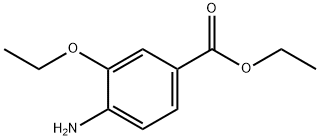 4-アミノ-3-エトキシ安息香酸エチル 化学構造式