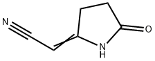 delta2,alpha-Pyrrolidineacetonitrile, 5-oxo- (8CI) Structure
