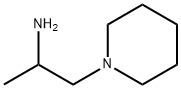 α-メチル-1-ピペリジンエタンアミン 化学構造式
