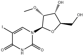 2'-甲氧基-5-碘-尿苷,34218-84-3,结构式