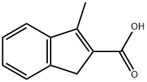 3-METHYLINDENE-2-CARBOXYLIC ACID Struktur