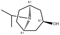 endo-8-isopropyl-8-azabicyclo[3.2.1]octan-3-ol Struktur