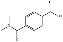 4-(dimethylcarbamoyl)benzoic acid Structure
