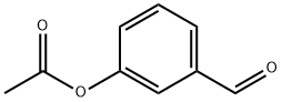 3-ACETOXYBENZALDEHYDE Structure