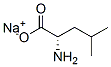 (S)-2-Amino-4-methylpentanoic acid sodium salt Struktur