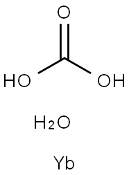 YtterbiuM(III) Carbonate Hydrate Struktur