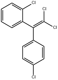 3-邻氯苯基-2-对氯苯-1,1'-二乙烯 结构式