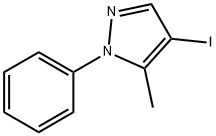 4-IODO-5-METHYL-1-PHENYL-1H-PYRAZOLE Structure