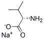 (S)-2-Amino-3-methylbutyric acid sodium salt Structure