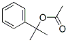 1-methyl-1-phenylethyl acetate  Struktur