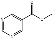 METHYL PYRIMIDINE-5-CARBOXYLATE Struktur
