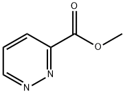 ピリダジン-3-カルボン酸メチル 化学構造式