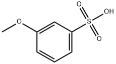 3-甲氧基苯磺酸, 34256-01-4, 结构式