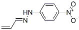 Acrolein (4-nitrophenyl)hydrazone Structure
