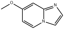 7-メトキシイミダゾ[1,2-A]ピリジン 化学構造式