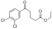 ETHYL 5-(3,4-DICHLOROPHENYL)-5-OXOVALERATE Struktur