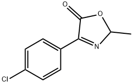 3-Oxazolin-5-one,  4-(p-chlorophenyl)-2-methyl-  (8CI) Structure