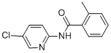 N-(5-chloro-2-pyridinyl)-2-methylbenzamide Structure