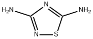 1,2,4-噻二唑-3,5-二胺, 34283-30-2, 结构式