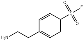 4-(2-氨基乙基)苯-1-磺酰基氟化物, 34284-75-8, 结构式