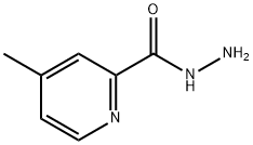 Picolinic acid, 4-methyl-, hydrazide (8CI) Struktur