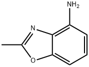 2-メチル-1,3-ベンゾキサゾール-4-アミン 化学構造式