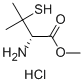D-PENCILLAMINE METHYL ESTER HYDROCHLORIDE Struktur