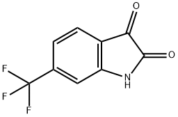6-三氟甲基靛红, 343-69-1, 结构式