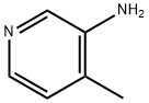3-氨基-4-甲基吡啶, 3430-27-1, 结构式