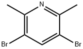 2,6-二甲基-3,5-二溴吡啶,3430-34-0,结构式