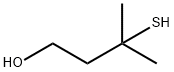 3-巯基-3-甲基-1-丁醇,34300-94-2,结构式