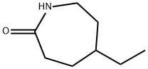 5-エチル-2-アゼパノン 化学構造式