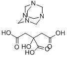 hexamethylenetetramine citrate Struktur