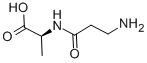 (S)-2-(3-氨基丙酰氨)丙酸, 34322-87-7, 结构式