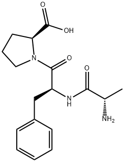 H-ALA-PHE-PRO-OH Structure