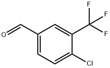 4-Chloro-3-(trifluoromethyl)benzaldehyde Structure