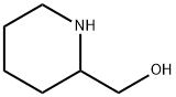 2-ピペリジンメタノール 化学構造式