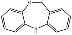 5,11-dihydrodibenzo[b,e][1,4]oxazepine Struktur