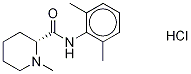 (R)-(-)-メピバカイン塩酸塩 化学構造式