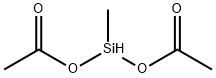 メチルシランジオールジアセタート 化学構造式