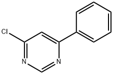 4-CHLORO-6-PHENYLPYRIMIDINE Struktur