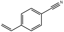 4-シアノ-1-ビニルベンゼン 化学構造式