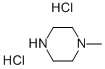 1-メチルピペラジン二塩酸塩 化学構造式