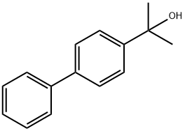 α,α-ジメチル[1,1'-ビフェニル]-4-メタノール 化学構造式