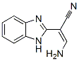 1H-Benzimidazole-2-acetonitrile,alpha-(aminomethylene)-,(alphaE)-(9CI) Struktur