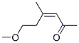 3-Hexen-2-one, 6-methoxy-4-methyl-, (3Z)- (9CI) 结构式
